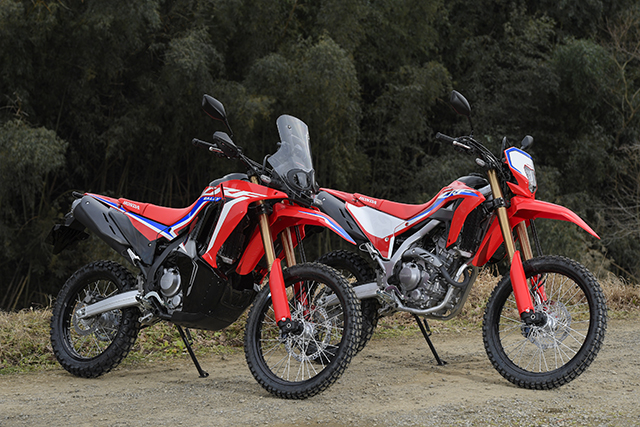 トータルバランスに優れたデュアルパーパスモデル Crf250l Rally 撮影 試乗会を開催 s Report