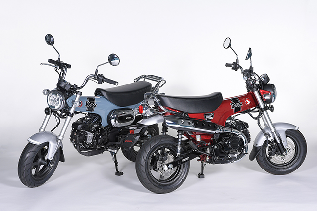 Dax125とHAWK11がワールドプレミア！ホンダ、モーターサイクルショー出展車メディア向け撮影会を開催