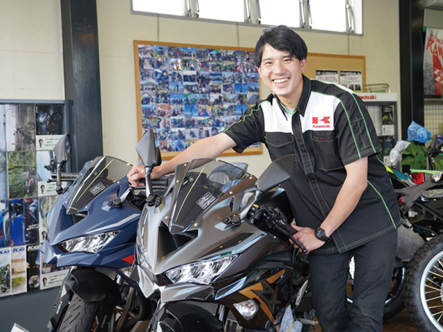 販売店取材】モーターサイクルショップアクト 松沢勇弥 店長