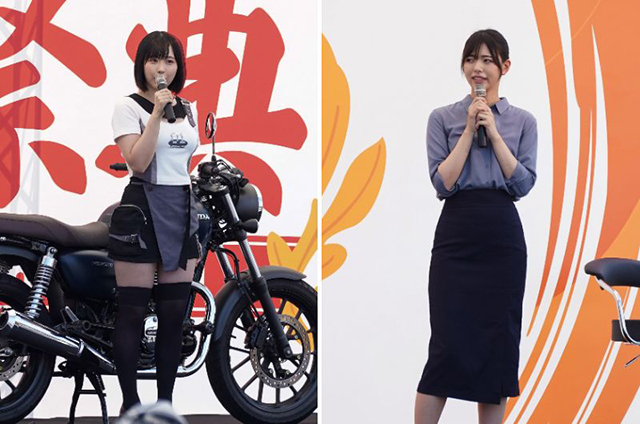 野性爆弾くっきー！さんのスペシャルトークショーも実施。BDSバイク