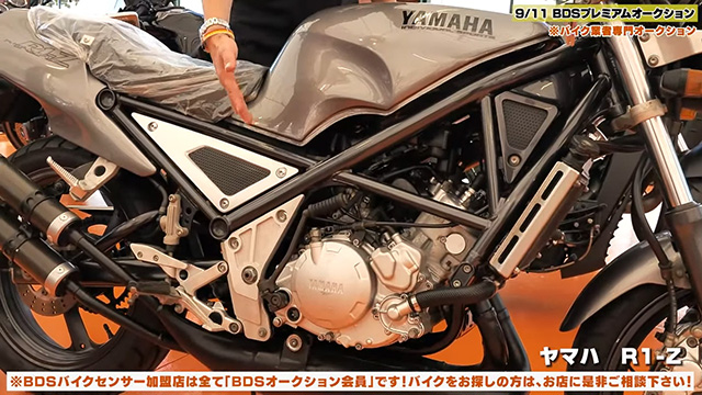 フレームデザインが美しい！ 気軽に乗れる大人気車種「R1-Z」！