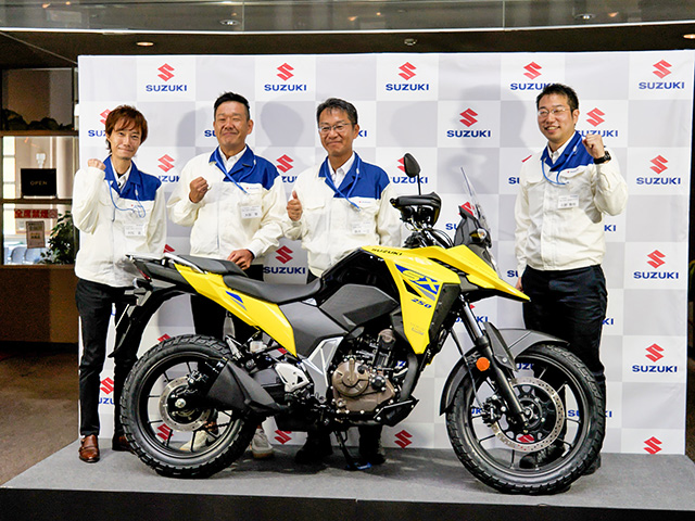 「Vストローム250SX」、前年比で1000台以上増加。今年はカワサキのニューモデルにも注目