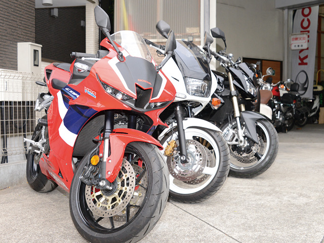 CBR600RRをチョイスするのは、やはり50代ユーザーが多い