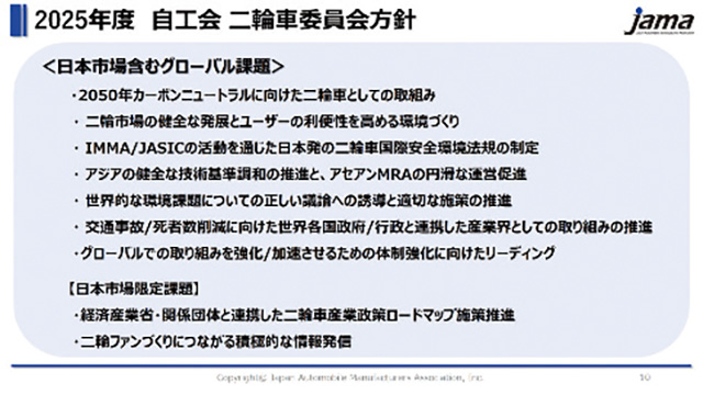 2025年 国内二輪市場の展望