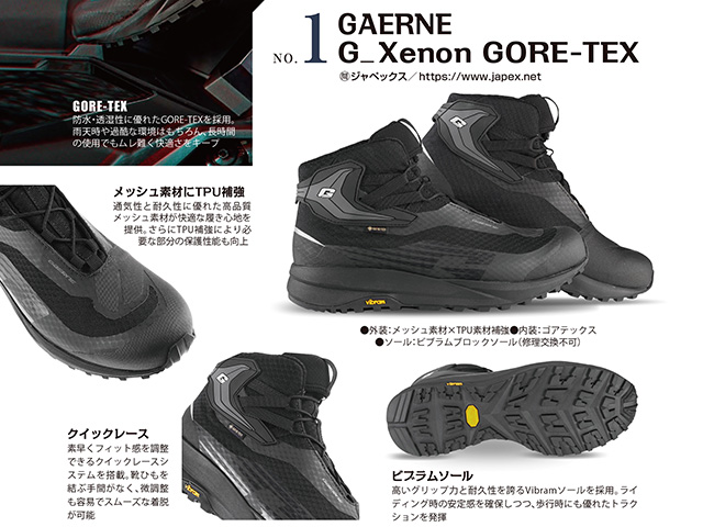 ①GAERNE / G_Xenon GORE-TEX