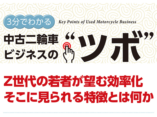 3分でわかる中古車ビジネスの“ツボ” Z世代の若者が望む効率化。そこに見られる特徴とは何か