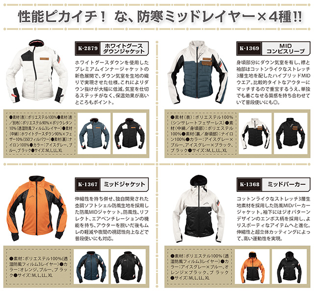 ②KUSHITANI / 2025-26FWガーメント