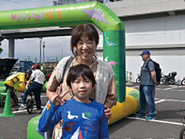 R君（8歳）とお母さん