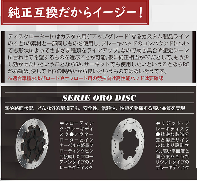 ①brembo / SERIE ORO