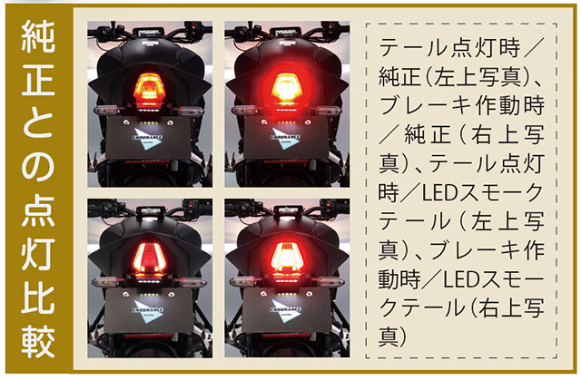 ③ENDURANCE / LEDスモークテールランプ