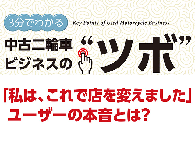 3分でわかる中古車ビジネスの“ツボ” 「私は、これで店を変えました」ユーザーの本音とは？